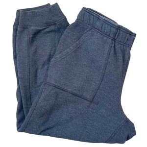 IVY PARK Men Dark Wash Joggers Sweatpants Elastic Waist Logo Size S